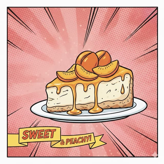 Cheesecake Ροδάκινο