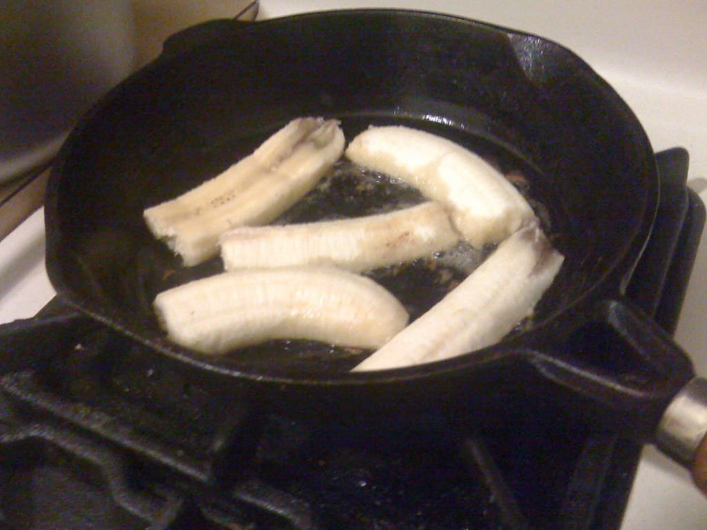 Τηγανιτές μπανάνες